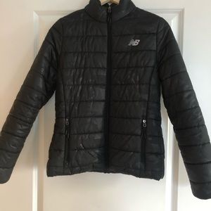 New balance black camo puffer